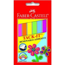 Faber-Castell Tack İt Creative 50 gr Renkli Hamur Yapıştırıcı