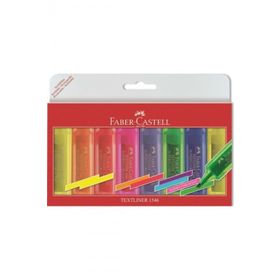 Faber Castell Textliner 1546 8'Lİ Set Fosforlu Kalem
