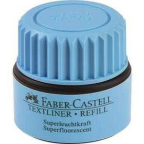 Faber Castell Textliner Refill Mavi Fosforlu Kalem Mürekkebi