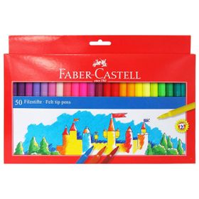 Faber-Castell Unicolor 50 Li Keçeli Kalem