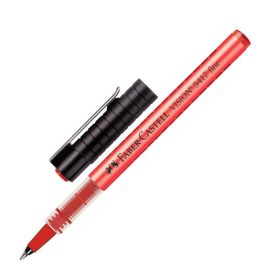 Faber-Castell Vision 5417 Fine 0.4 mm Kırmızı Roller Kalem