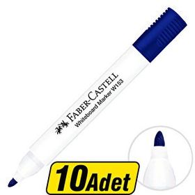Faber Castell W153 Mavi 10'lu Tahta Kalemi