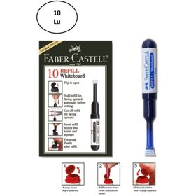 Faber Castell W20 Mavi 10'lu Beyaz Tahta Kalem Refili