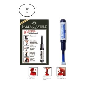 Faber Castell W20 Mavi 10'lu Beyaz Tahta Kalem Refili