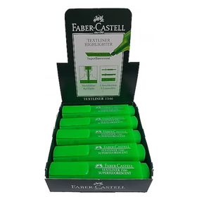 Faber Castell Yeşil 1546 10’Lu Kutu Textliner Fosforlu Kalem