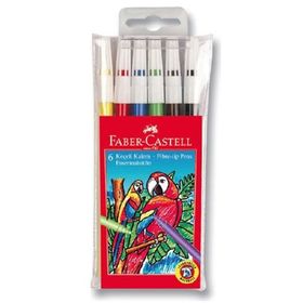 Faber Castell Yıkanabilir 6'lı Paket Keçeli Kalem