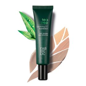 Faberlic Doğal Pembe Glam Team Cc Tea Tree Balancıng Fondöten