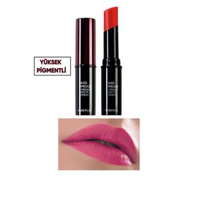 Faberlic Glam Team Kiss Proof Dayanıklı Parlak Pembe Mat Ruj