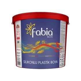 Fabia Silikonlu Plastik Pembe Gül 20 kg Boya