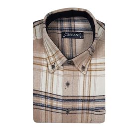 Fabio Cassani 5095 Klasik Kışlık Hakiki Erkek Oduncu Gömlek