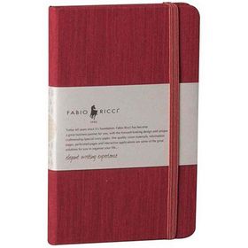 Fabio Ricci 1044 Alttan Lastlikli Kırmızı Kareli Defter