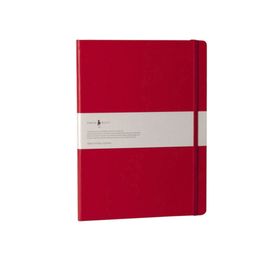 Fabio Ricci Elio 19x25 cm Noktalı Kırmızı Defter