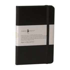 Fabio Ricci Elio Siyah Kareli Defter