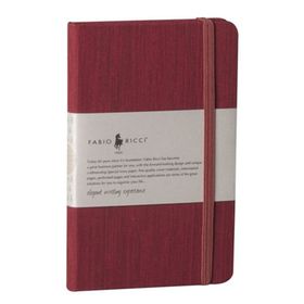 Fabio Ricci Lepidus 1041 Bordo Düz Defter