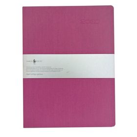 Fabio Ricci Lepidus 1041 Fuşya Çizgili Defter
