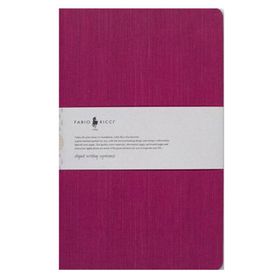 Fabio Ricci Lepidus 1044 Fuşya Kareli Defter