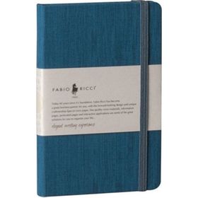 Fabio Ricci Lepidus 1044 Saks Mavi Kareli Defter