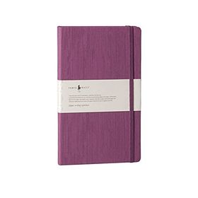 Fabio Ricci Lepidus 13x21 cm Noktalı Mor Defter