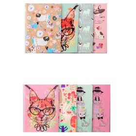 Fabio Ricci Nice Paw 40 Yaprak 14x20 cm Kareli Defter