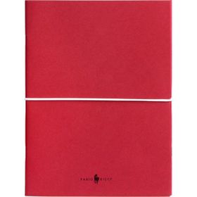 Fabio Ricci Z Notes 19x24 cm Çizgili Düz 2'li Kırmızı Defter