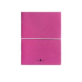 Fabio Ricci Z Notes 19x24 cm Düz İkili Pembe Defter