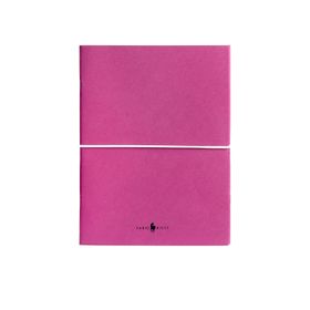 Fabio Ricci Z Notes 19x24 cm Düz İkili Pembe Defter