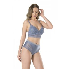 Fabony 4020 Siyah Bralet Sütyen Takım