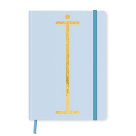 Fabooks İ Monogram Harf Baskılı Defter