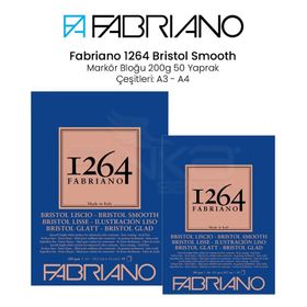 Fabriano 1264 Bristol 200 gr 50 Yaprak Marker Defteri