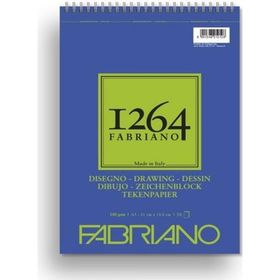 Fabriano 1264 Drawing 180 gr A5 30 Yaprak Spiralli Çizim Defteri