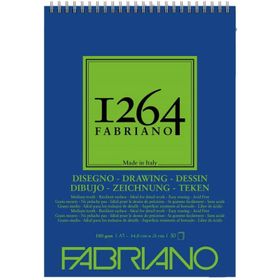 Fabriano 1264 Drawing 180 gr A5 30 Yaprak Spiralli Çizim Defteri