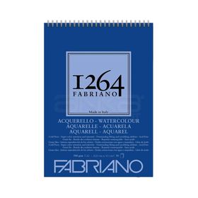 Fabriano 1264 Watercolour Üstten Spiralli 300 gr Sulu Boya Defteri