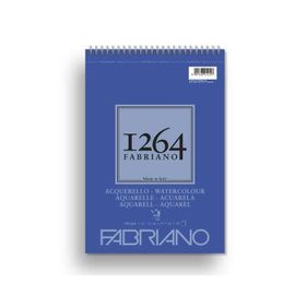 Fabriano 5783102 300 gr A3 30 Yaprak Spiralli Sulu Boya Defteri