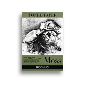 Fabriano 5783978 Toned Paper Moss Rengi 120 gr A3 50 Yaprak Eskiz Blok
