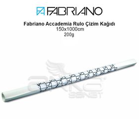 Fabriano Accademia Rulo 150x1000 cm 200 gr Çizim Kağıdı