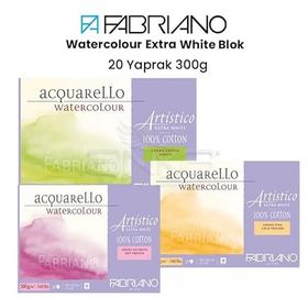 Fabriano Artistico Extra White 300 gr 20 Yaprak 26x36 cm Sulu Boya Kağıdı