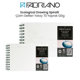 Fabriano Ecological Drawing Spiralli Yatay 70 Yaprak 120 gr Çizim Defteri