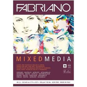 Fabriano Mix Media A3 250 gr 40 Yaprak Eskiz Defteri
