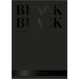 Fabriano N:F19100391 24x32 cm 300 gr Siyah Black Black Defter