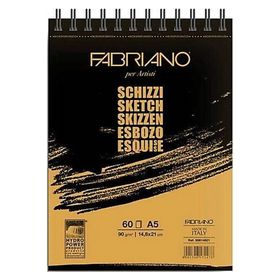 Fabriano Sketch Spiralli 90 gr Çizim Defteri