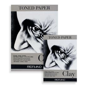 Fabriano Toned Paper Clay Kil Rengi A4 120 gr 50 Yaprak Eskiz Blok