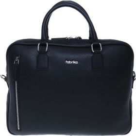 Fabrika 01FB1017-S Siyah Fermuarlı Laptop Çantası