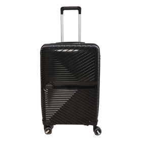 Fabrika 5003126100 FAB-5239 Büyük Boy 47x74x26 cm Çekçekli Siyah Unisex Sert Valiz