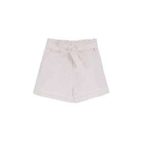 Fabrika 5003225725 Beyaz Kadın Normal Bel Basic Denim Şort