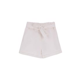 Fabrika 5003225725 Beyaz Kadın Normal Bel Basic Denim Şort