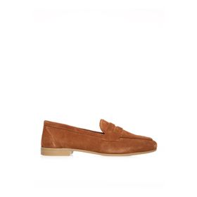 Fabrika BURY Deri Taba Kadın Loafer