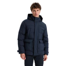 Fabrika Comfort 5003154627 Kapitone Lacivert Erkek Mont