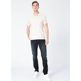 Fabrika Comfort Bej Erkek Cepli Polo T-shirt