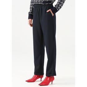 Fabrika Comfort CM-DAFNE Lastikli Bel Basic Lacivert Kadın Pantolon