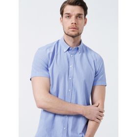 Fabrika Comfort CM Ryan D 998 Düğmeli Regular Fit Armürlü Erkek Gömlek